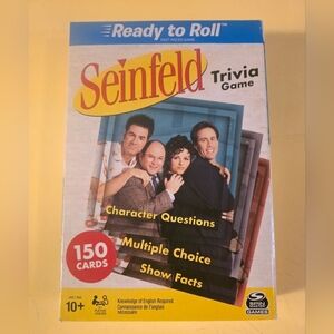 SEINFELD TRIVIA GAME Ready To Roll NEW Trivia Game Pop Culture